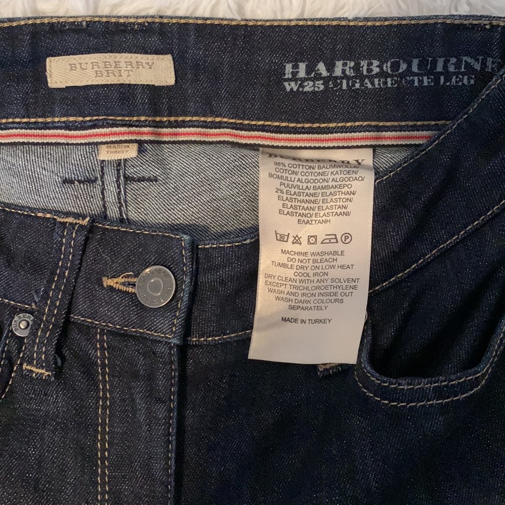 Burberry Brit Harbourne jeans, size 25 - Picture 3 of 4